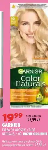 Drogerie Natura Garnier farba do włosów, color naturals oferta
