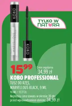 Drogerie Natura Kobo Professional Tusz do rzęs, Marvellous Black oferta