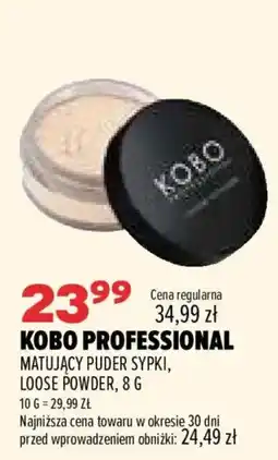 Drogerie Natura KOBO PROFESSIONAL MATUJĄCY PUDER SYPKI oferta