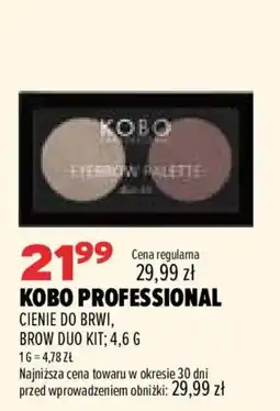 Drogerie Natura Kobo Professional Cienie do brwi, Brow Duo Kit oferta