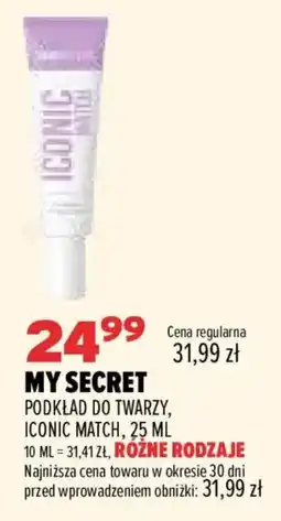 Drogerie Natura My Secret Podkład do twarzy, Iconic Match oferta