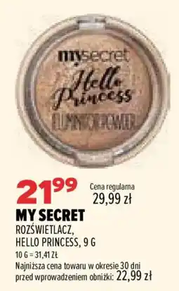 Drogerie Natura My Secret Rozświetlacz, Hello Princess oferta