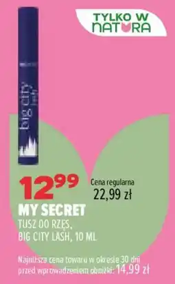 Drogerie Natura My Secret Tusz do rzęs, Big City Lash oferta