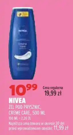 Drogerie Natura NIVEA ŻEL POD PRYSZNIC, CREME CARE oferta