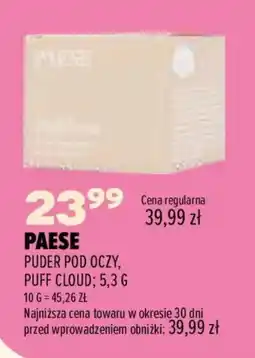 Drogerie Natura Paese Puder pod oczy, Puff Cloud oferta