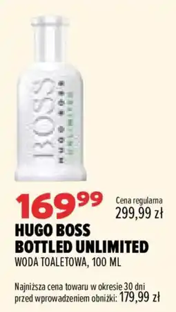 Drogerie Natura HUGO BOSS BOTTLED UNLIMITED WODA TOALETOWA oferta