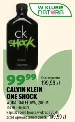 Drogerie Natura Calvin Klein One Shock Woda Toaletowa oferta