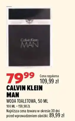 Drogerie Natura Calvin Klein Man oferta