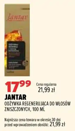 Drogerie Natura Jantar Odżywka Regenerująca do Włosów Zniszczonych oferta
