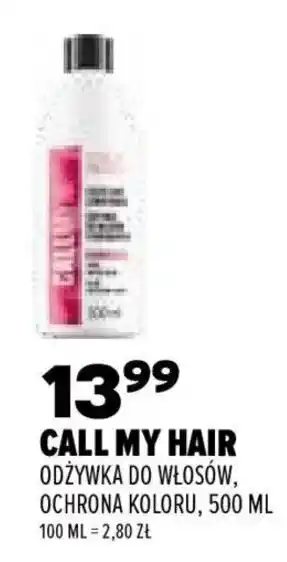 Drogerie Natura Call My Hair Odżywka do Włosów, Ochrona Koloru oferta