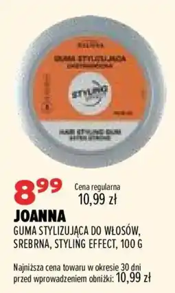 Drogerie Natura Joanna Guma Stylizująca do Włosów, Srebrna, Styling Effect oferta