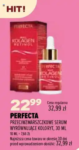 Drogerie Natura Perfecta Przeciwzmarszczkowe Serum Wyrównujące Koloryt oferta