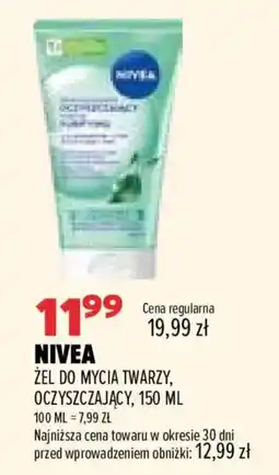 Drogerie Natura NIVEA ŻEL DO MYCIA TWARZY, OCZYSZCZAJĄCY oferta