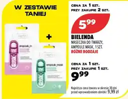 Drogerie Natura Bielenda Maseczka do twarzy, Ampoule Mask oferta