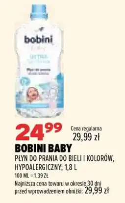 Drogerie Natura Bobini Baby Płyn do prania do bieli i kolorów, hypoalergiczny oferta