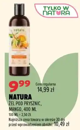 Drogerie Natura Natura Żel pod prysznic, Mango oferta