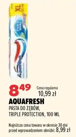Drogerie Natura AquaFresh Pasta do zębów, Triple Protection oferta