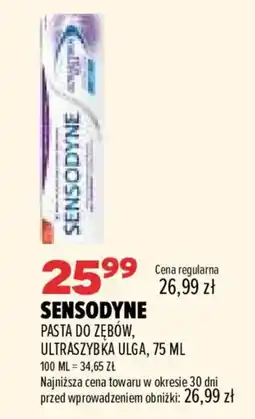 Drogerie Natura Sensodyne Pasta do zębów, Ultraszybka ulga oferta