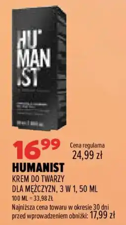 Drogerie Natura Krem do twarzy dla mężczyzn Humanist oferta