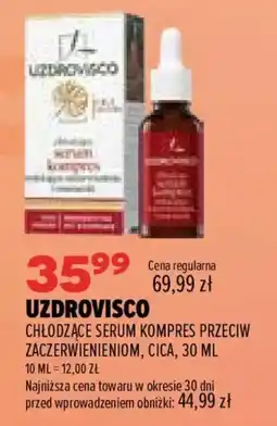 Drogerie Natura Uzdrowisco Chłodzące Serum Kompres Przeciw Zaczerwieniom, Cica oferta