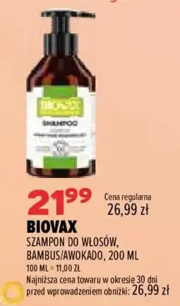 Drogerie Natura BioVax Szampon do włosów, bambus/awokado oferta