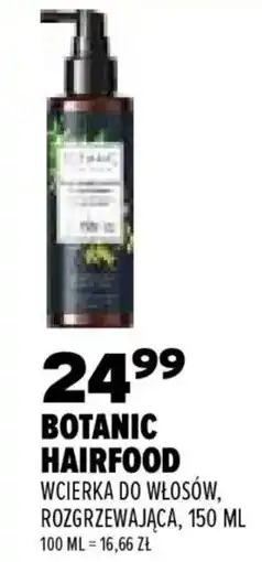 Drogerie Natura Botanic Hairfood Wcierka do włosów, rozgrzewająca oferta