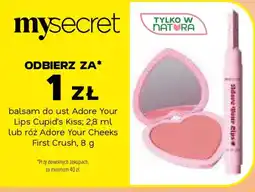 Drogerie Natura mysecret balsam do ust Adore Your Lips Cupid's Kiss oferta