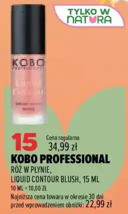 Drogerie Natura Kobo Professional Róż w płynie, Liquid Contour Blush oferta