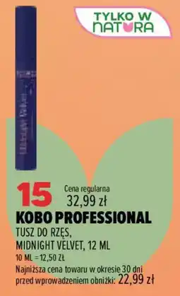 Drogerie Natura Kobo Professional Tusz do rzęs, Midnight Velvet oferta