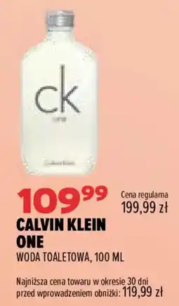 Drogerie Natura Calvin Klein One Woda Toaletowa oferta