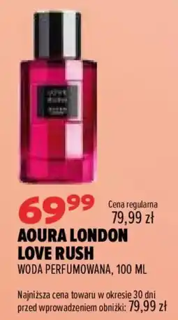 Drogerie Natura Aoura London Love Rush Woda Perfumowana oferta
