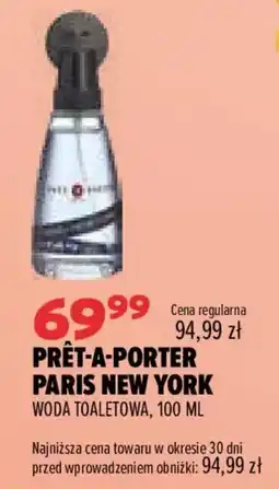 Drogerie Natura Prêt-a-Porter Paris New York Woda Toaletowa oferta