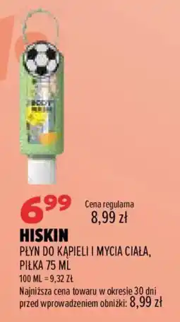 Drogerie Natura Hiskin Płyn do kąpieli i mycia ciała, piłka oferta