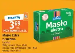 E.Leclerc Masło Extra z Łukowa Lumiko oferta