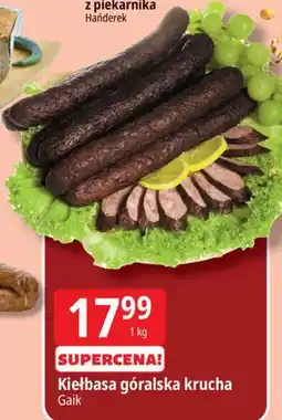 E.Leclerc Kiełbasa góralska krucha Gaik oferta