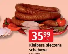 E.Leclerc Kiełbasa pieczona schabowa Laskopol oferta