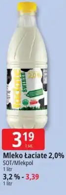 E.Leclerc Mleko łaciate SOT/Mlekpol oferta