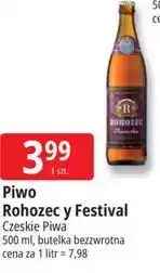 E.Leclerc Piwo Rohozec y Festival Czeskie Piwa oferta