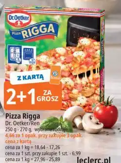 E.Leclerc Pizza Rigga Dr. Oetker oferta