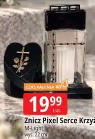E.Leclerc Znicz Pixel Serce Krzyż M-Light oferta