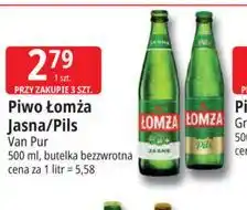 E.Leclerc Piwo Łomża Jasna/Pils Van Pur oferta