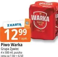 E.Leclerc Piwo Warka Grupa Żywiec oferta