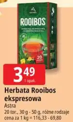 E.Leclerc Herbata Rooibos ekspresowa Astra oferta