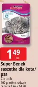 E.Leclerc Super Benek saszetka dla kota/psa oferta