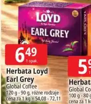 E.Leclerc Herbata Loyd Earl Grey Global Coffee oferta