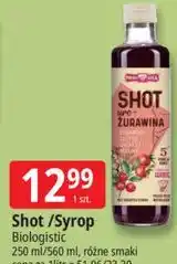 E.Leclerc Shot /Syrop Biologistic oferta