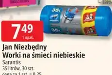 E.Leclerc Jan Niezbędny Worki na śmieci niebieskie oferta