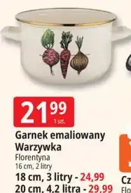E.Leclerc Garnek emaliowany Warzywka Florentyna oferta