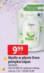 E.Leclerc Mydło w płynie Dove pompka/zapas oferta