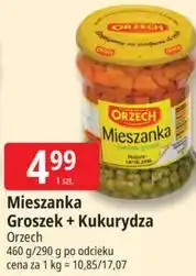 E.Leclerc Mieszanka Groszek + Kukurydza Orzech oferta